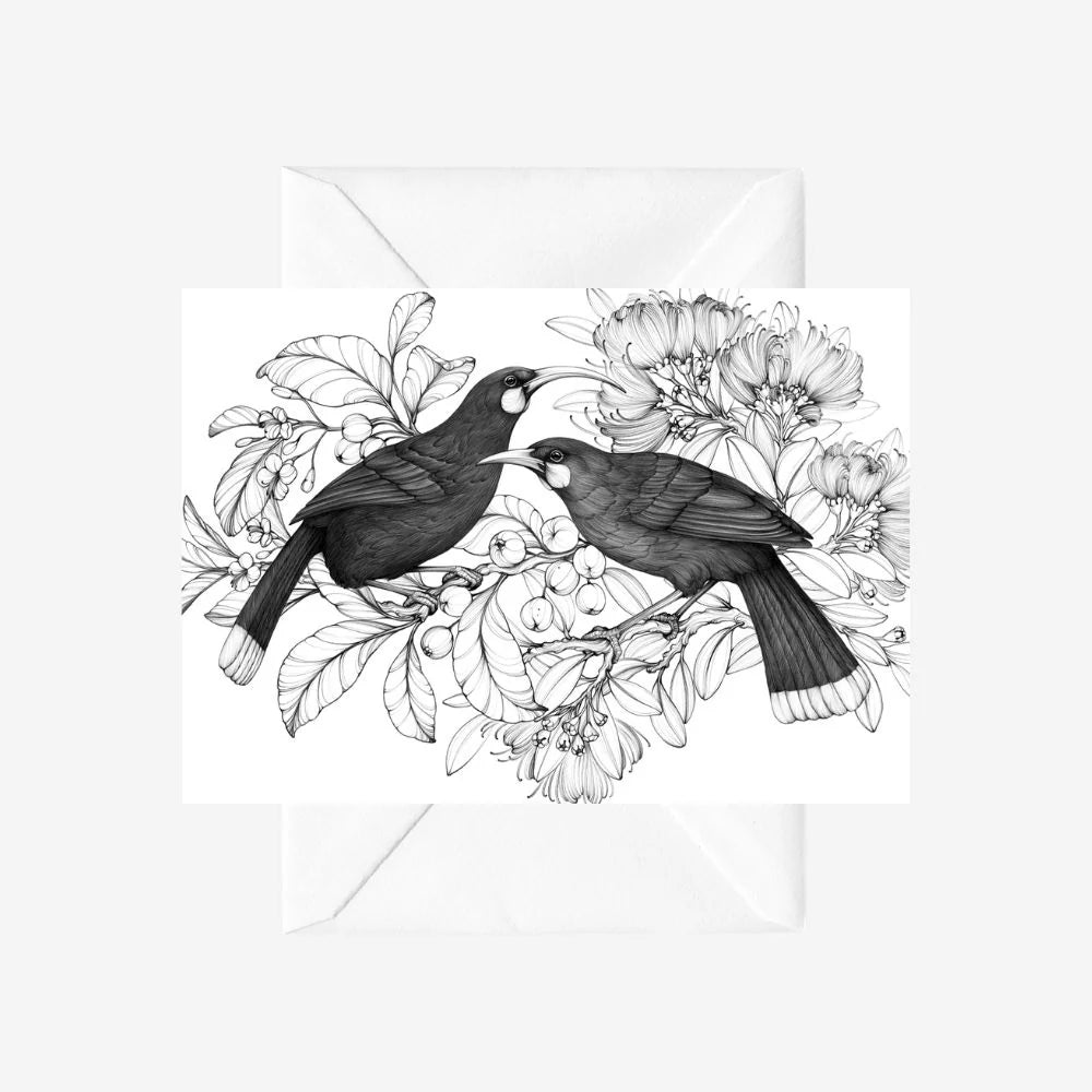 Huia Greeting Card