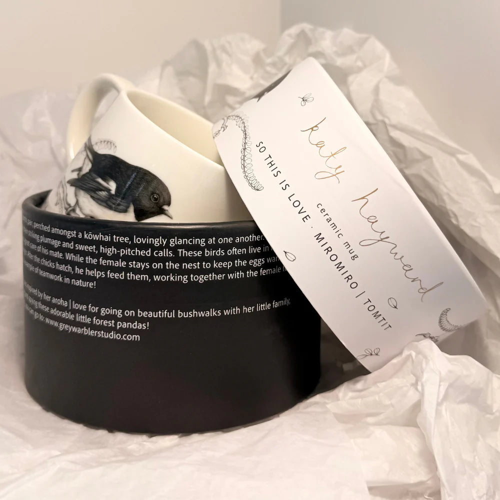 Katy Hayward Cup - So This Is Love | Miromiro / Tomtit