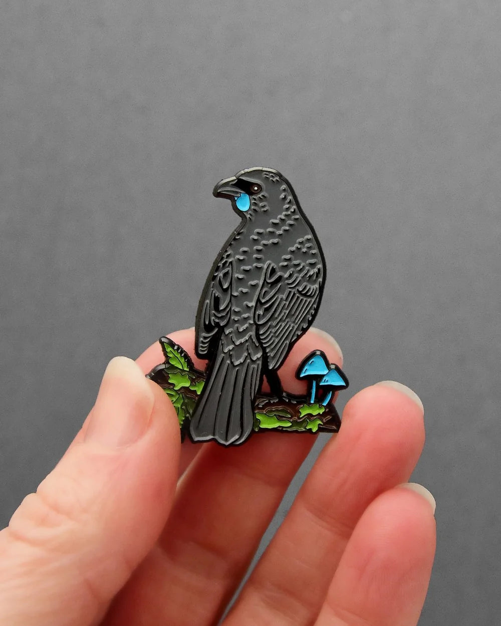 Enamel Pin - Kōkako