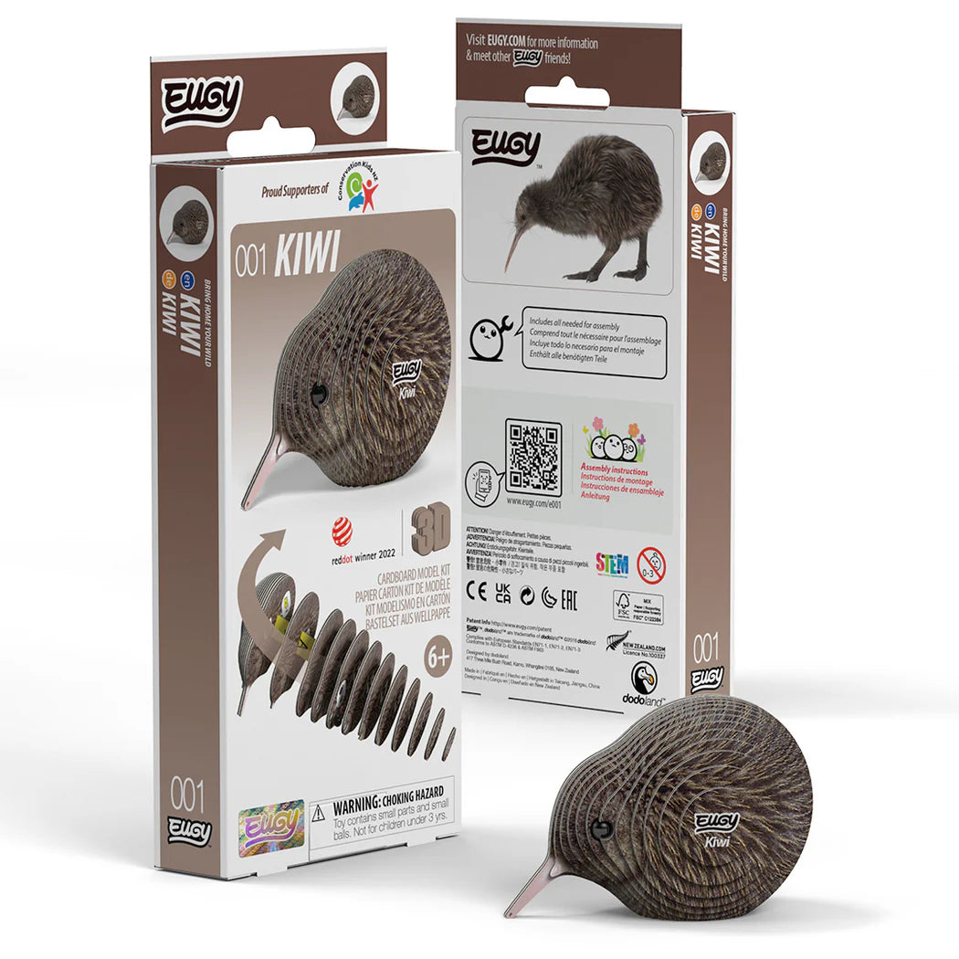 EUGY Kiwi 3D Model Kit