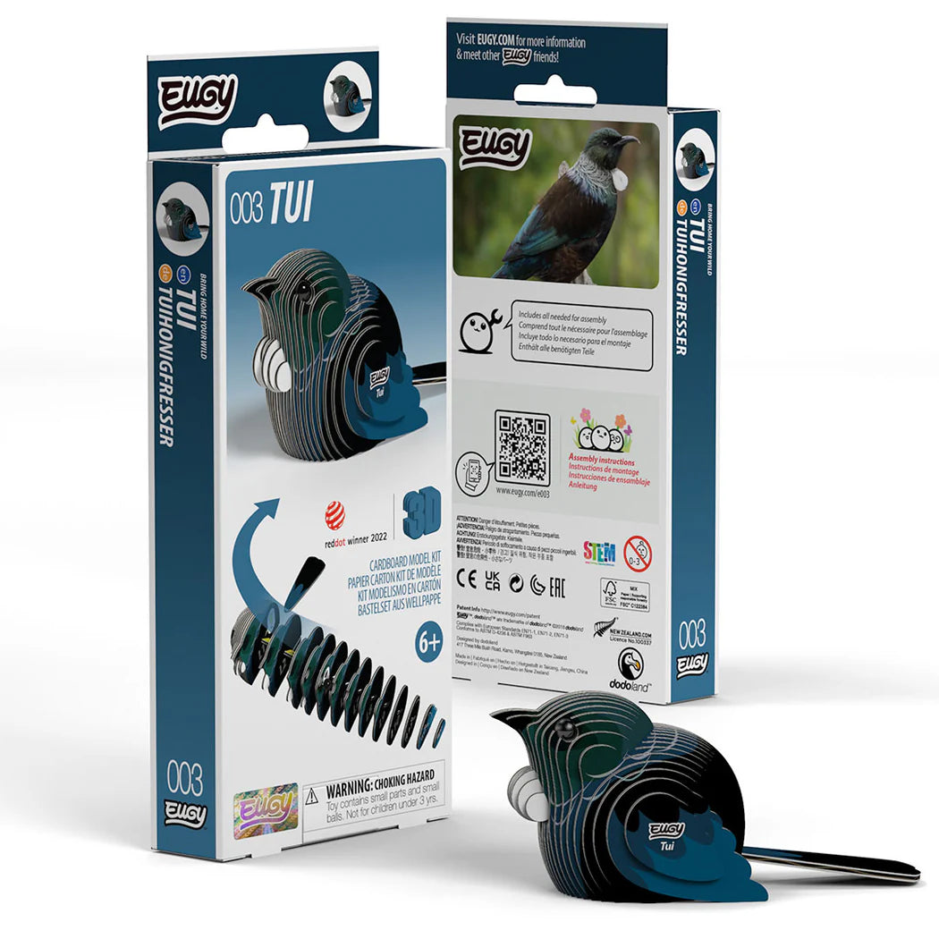 EUGY Tūī 3D Model Kit