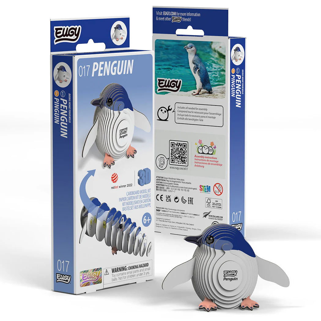 EUGY Penguin 3D Model Kit