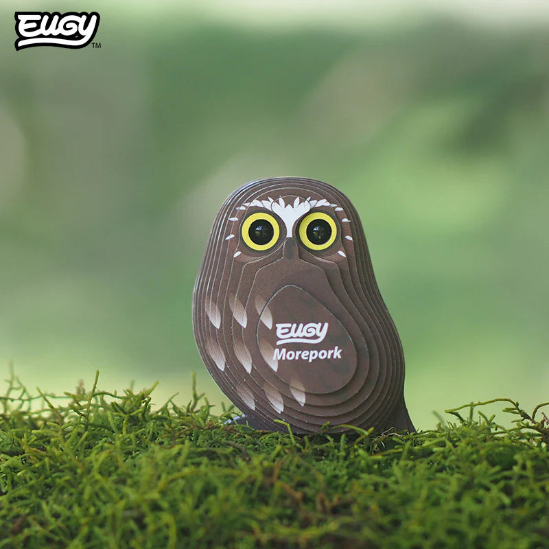 EUGY Ruru | Morepork 3D Model Kit