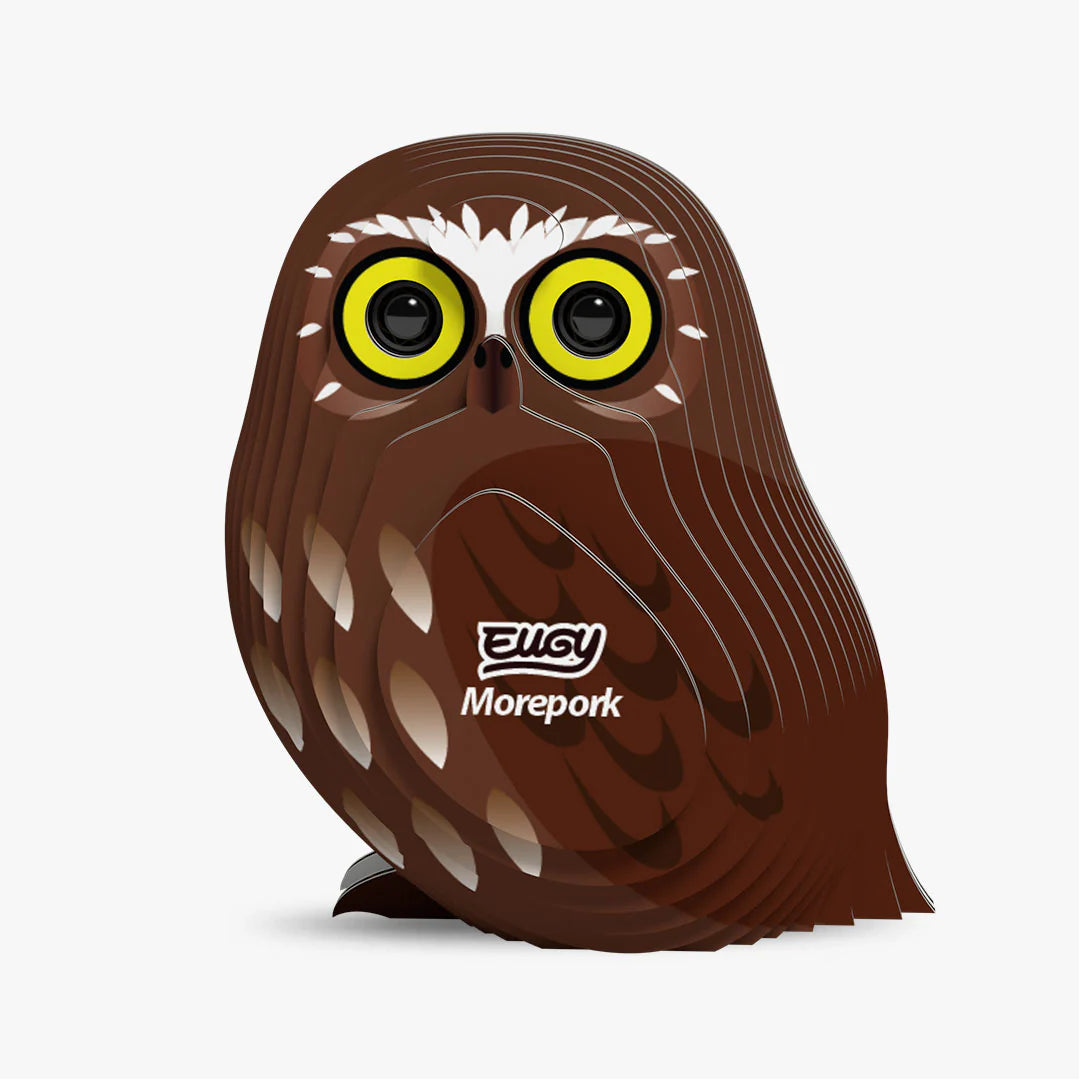 EUGY Ruru | Morepork 3D Model Kit