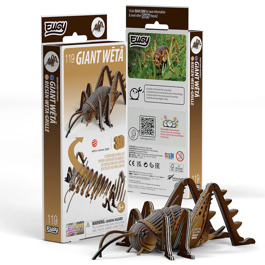 EUGY Giant Wētā 3D Model Kit