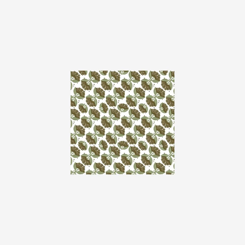 Ali Davies Napkins - Pōhutukawa Olive (Set of 2)