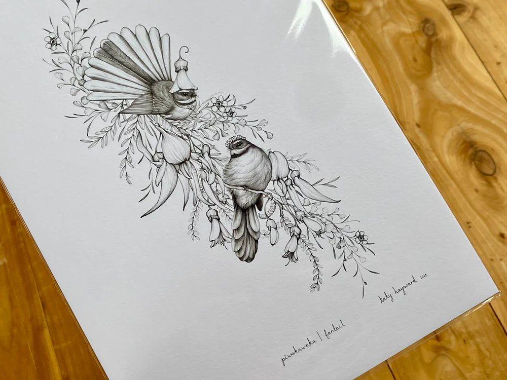Katy Hayward Print - We Go Together | Pīwakawaka