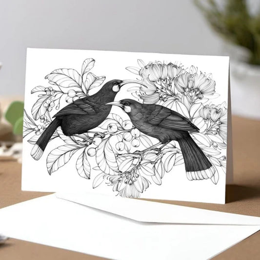 Huia Greeting Card