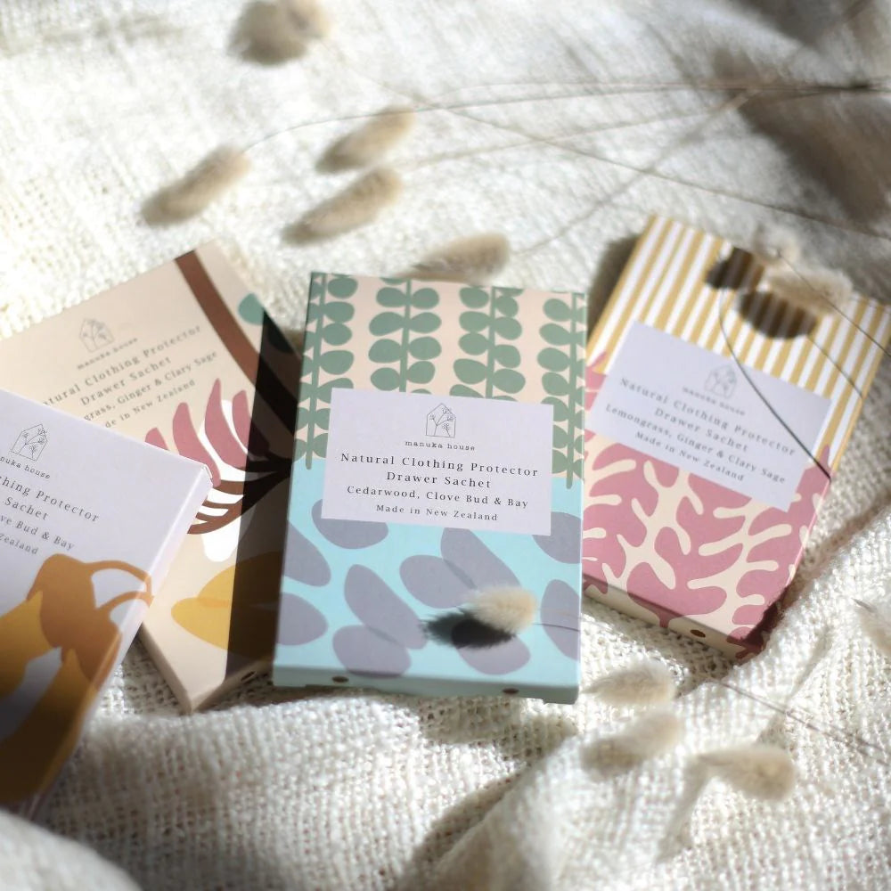 Manuka House Native Drawer Sachet - Peppermint & Patchouli