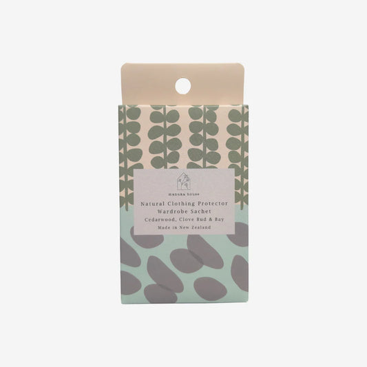 Manuka House Native Wardrobe Sachet - Cedarwood, Clove Bud & Bay