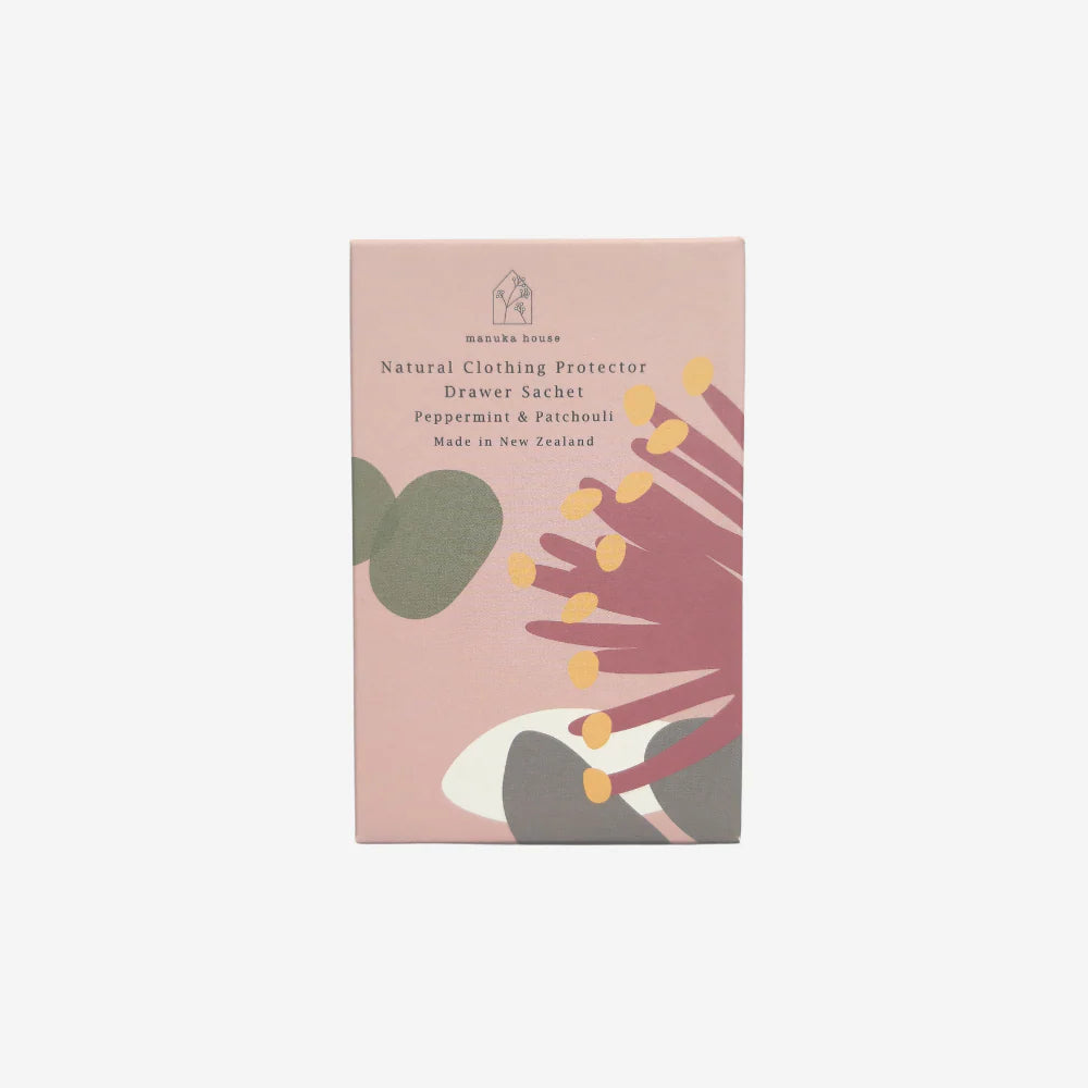Manuka House Native Drawer Sachet - Peppermint & Patchouli