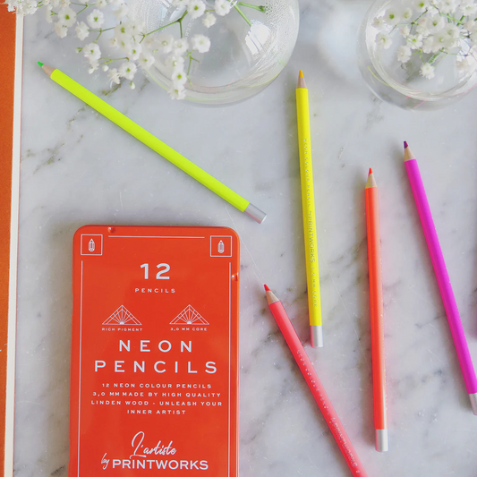 Printworks Neo Colour Pencils – Set of 12