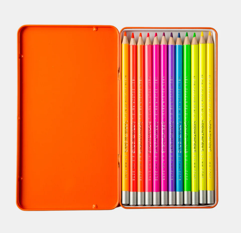 Printworks Neo Colour Pencils – Set of 12