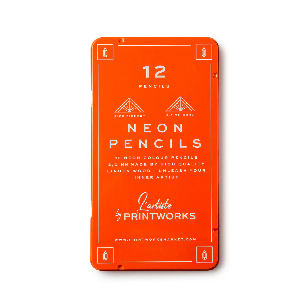 Printworks Neo Colour Pencils – Set of 12