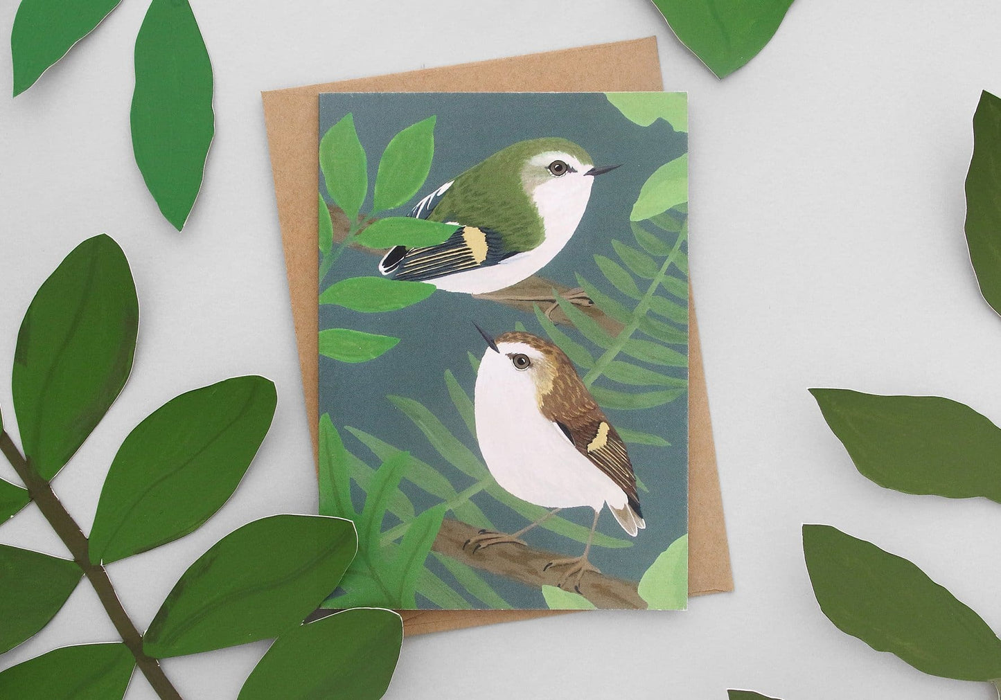 Illustrated NZ Bird Greeting Card Pack of 8 - Pack A