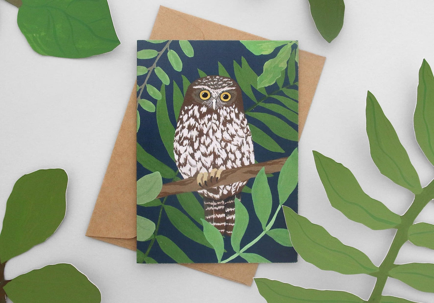 Illustrated NZ Bird Greeting Card Pack of 8 - Pack A