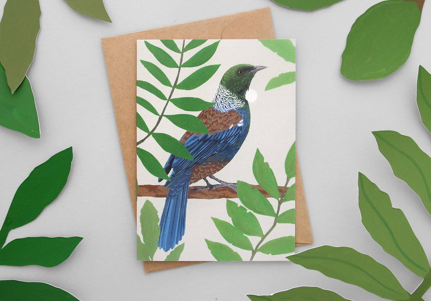 Illustrated NZ Bird Greeting Card Pack of 8 - Pack A