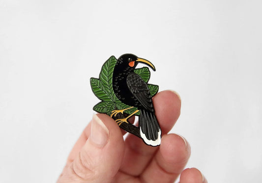 Enamel Pin - Huia