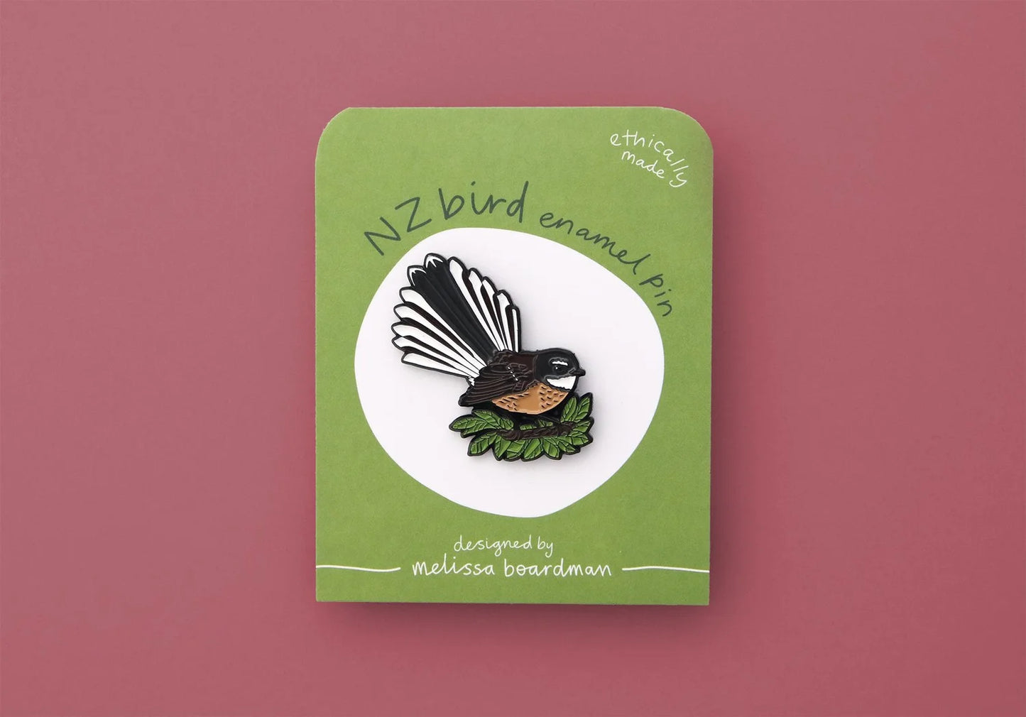 Enamel Pin - Fantail