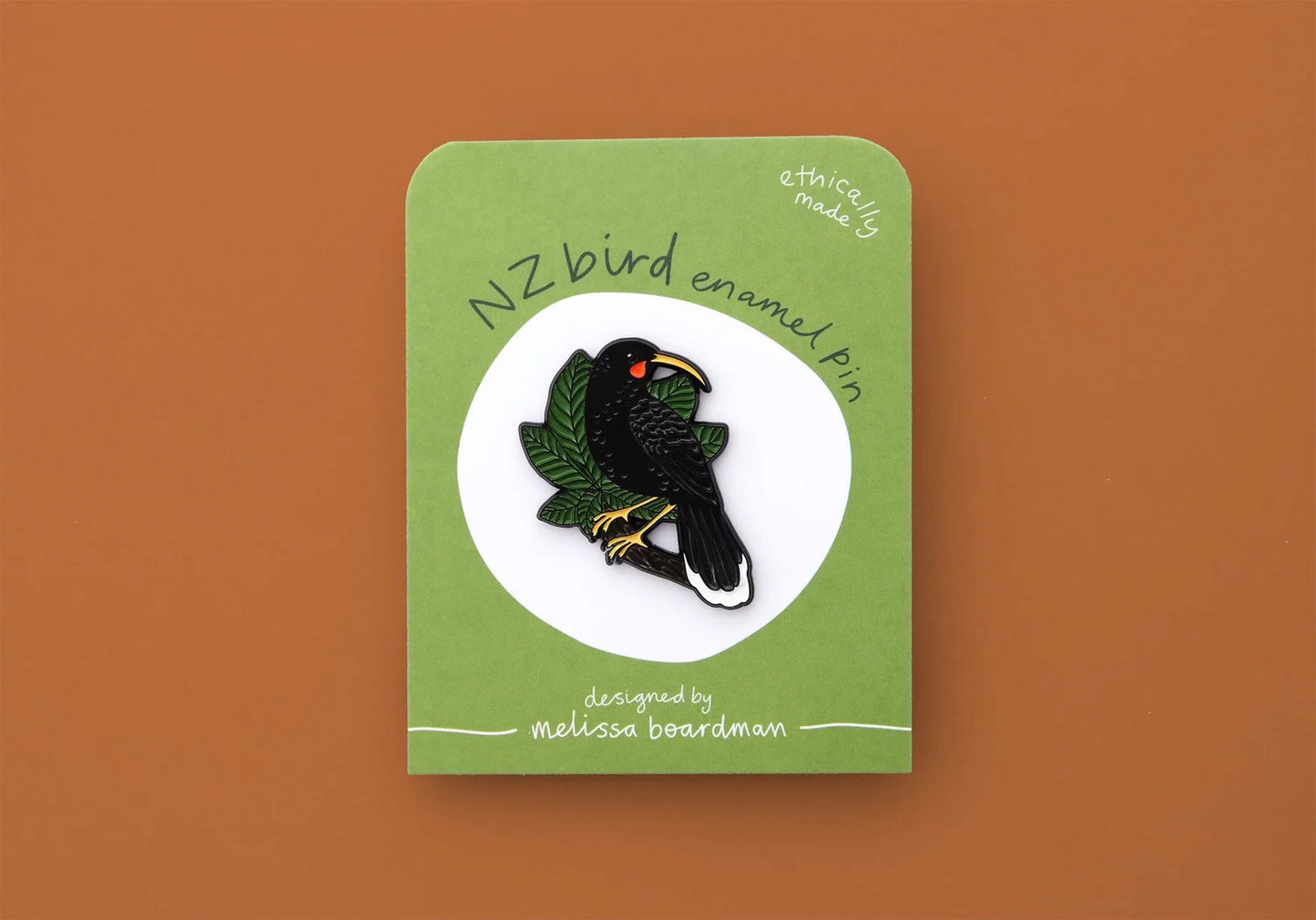 Enamel Pin - Huia