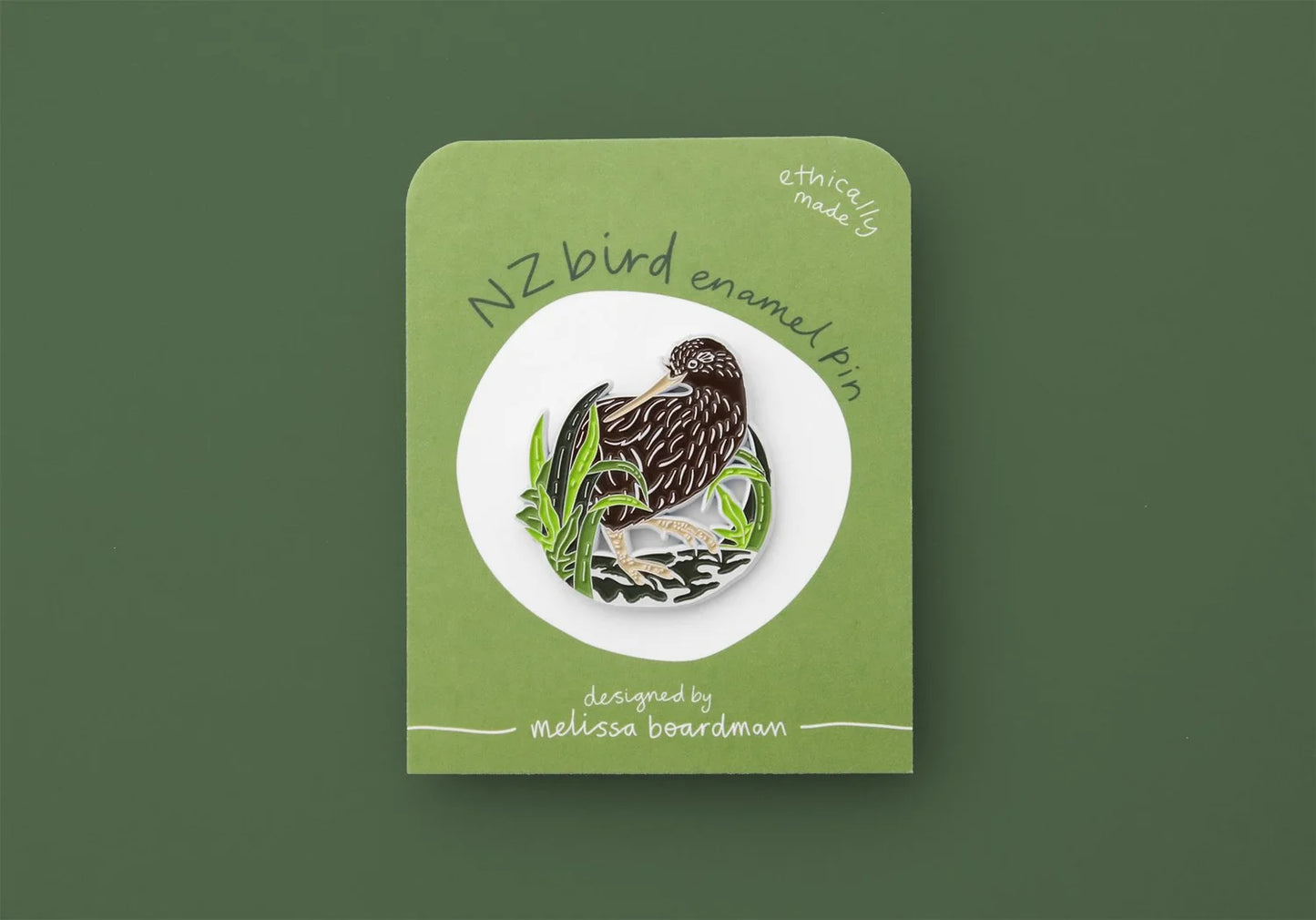 Enamel Pin - Kiwi