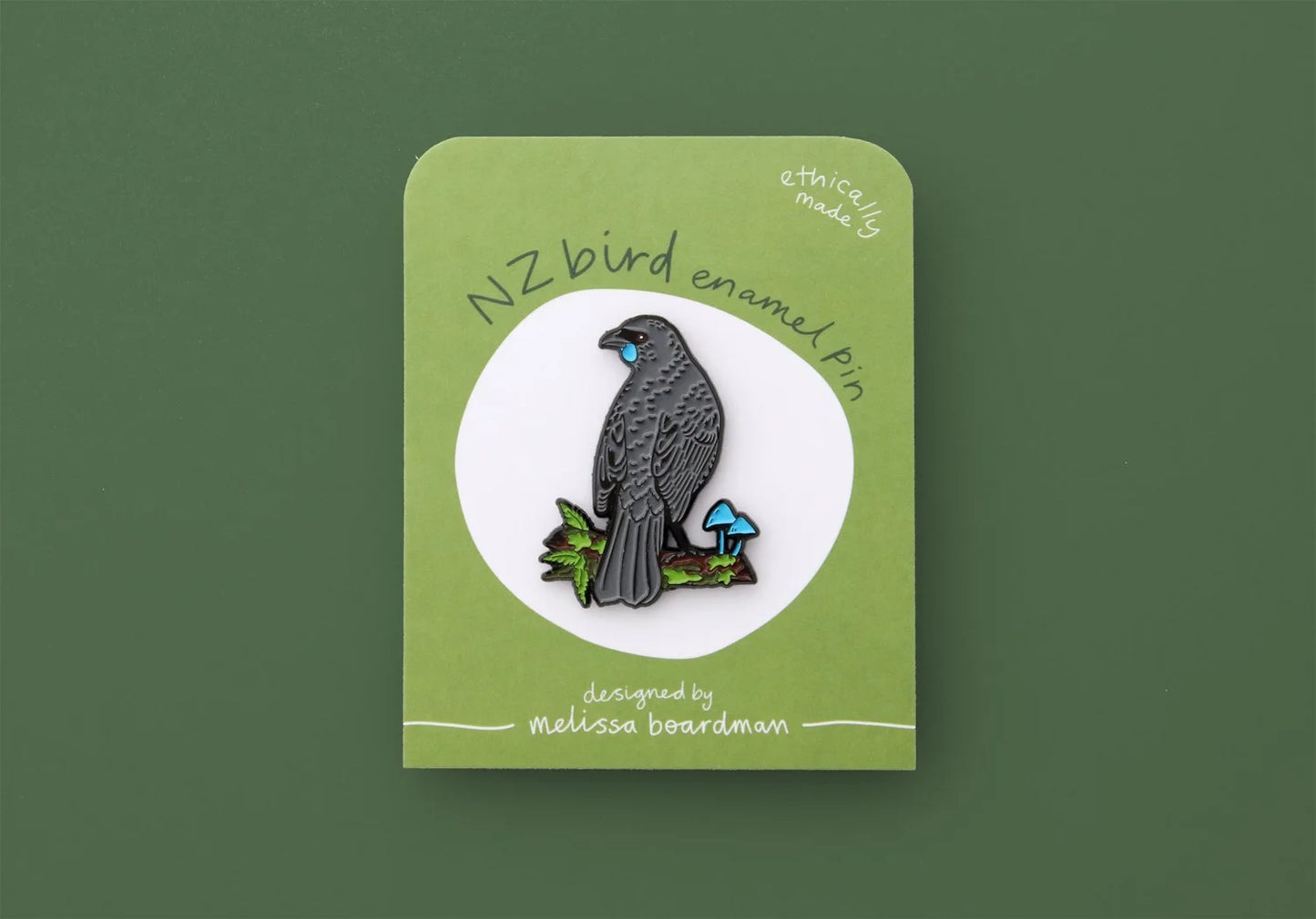 Enamel Pin - Kōkako