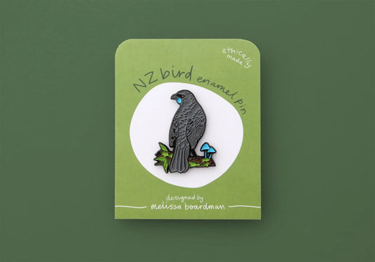 Enamel Pin - Kōkako