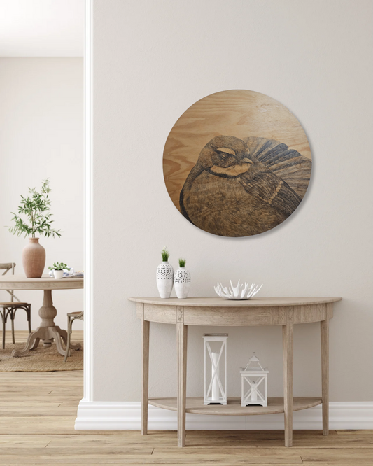 Anna Scott, Portrait of a Piwakawaka